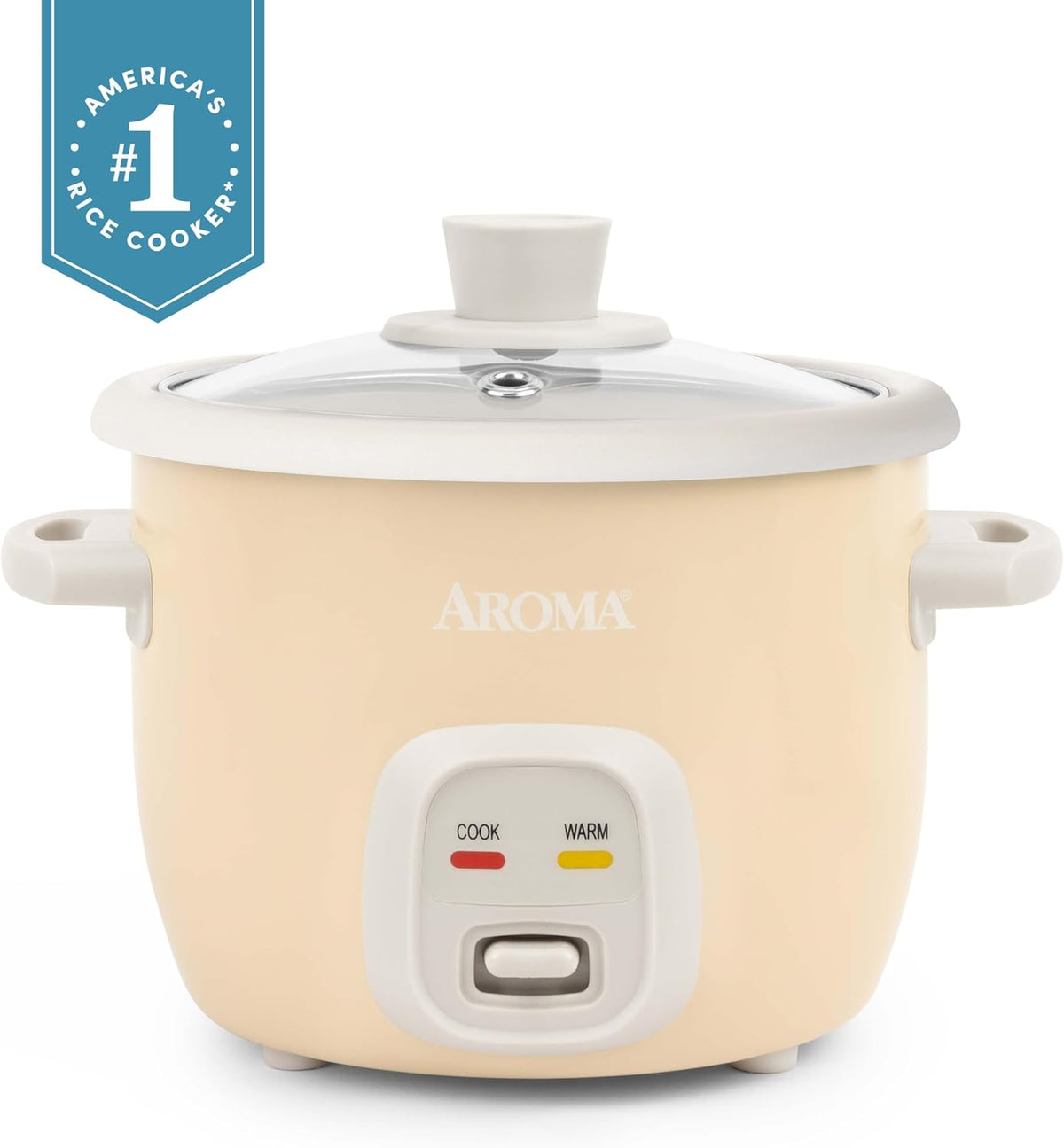 ® Mini Rice Cooker, 2-Cup (Uncooked) / 4-Cup (Cooked), Grain Cooker, Soup Maker, Oatmeal Cooker, Auto Keep Warm, 1 Qt, Milk Tea, ARC-302NGMT