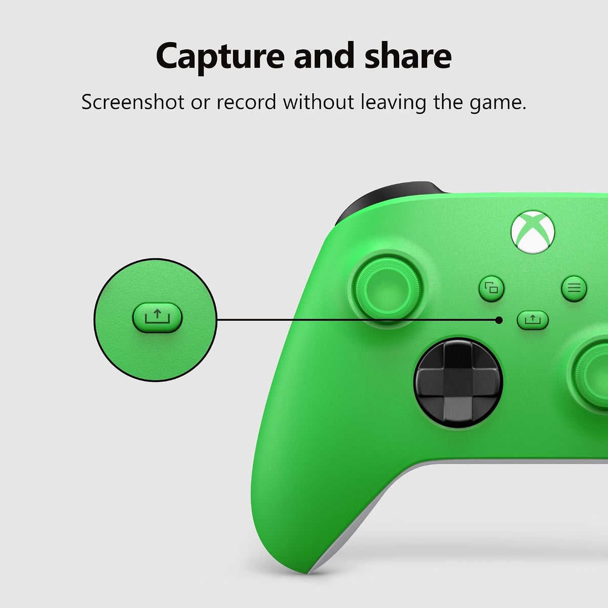 Xbox Wireless Gaming Controller | Velocity Green | Consoles, Pcs, Tvs, Mobile, and More | Textured Grip | Wireless, Bluetooth, USB-C Connectivity