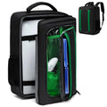 Travel Backpack for PS5, Protective Carrying Case Bag for 17.3’’ Laptop, Controllers, Game Discs and More Gaming Accessories, PS5 Carrying Case with Multiple Pockets (Black)