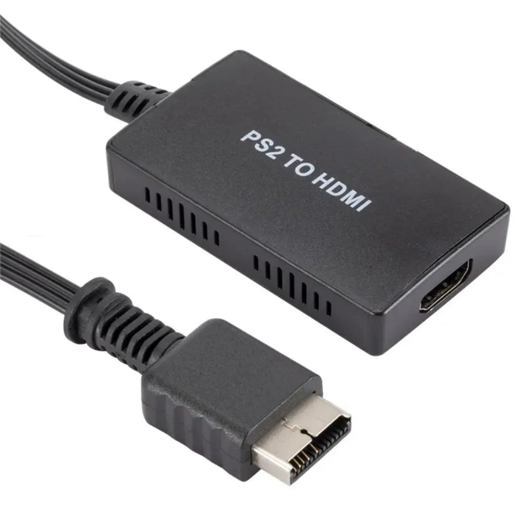 PS2 to HDMI Converter Cable Adapter, 1080P/720P Supported Audio Video Output with USB Power Cable