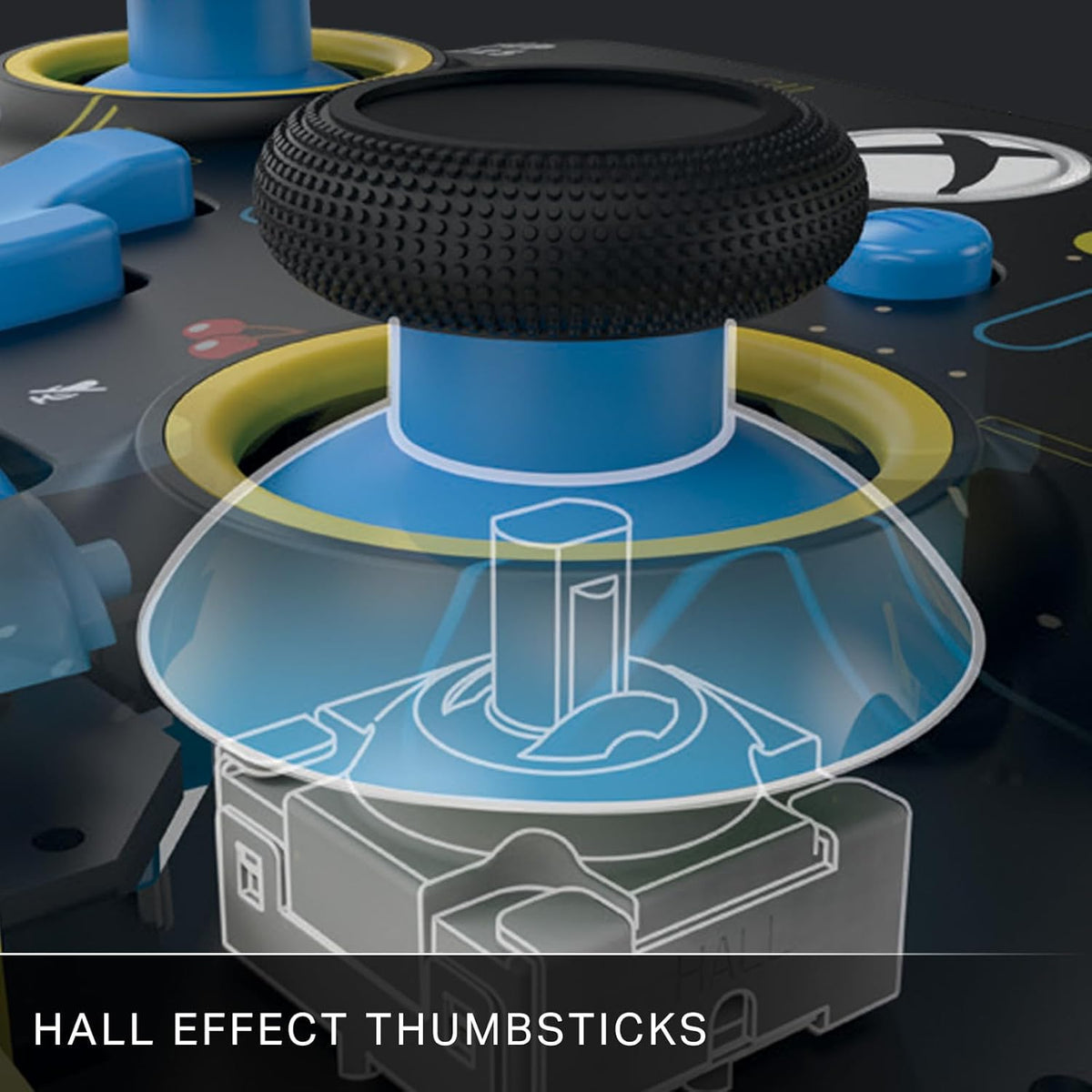 Wireless Controller for Xbox Series X|S - PAC-MAN Special Edition, Hall Effect Thumbsticks, Low Latency Wireless, Officially Licensed, Works with Xbox One and Windows 10/11