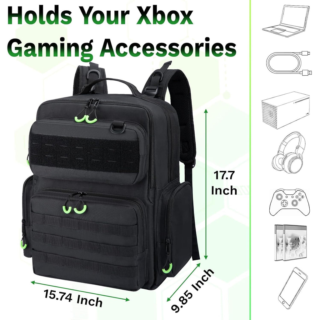 Travel Carrying Case Compatible with Xbox Series X/S