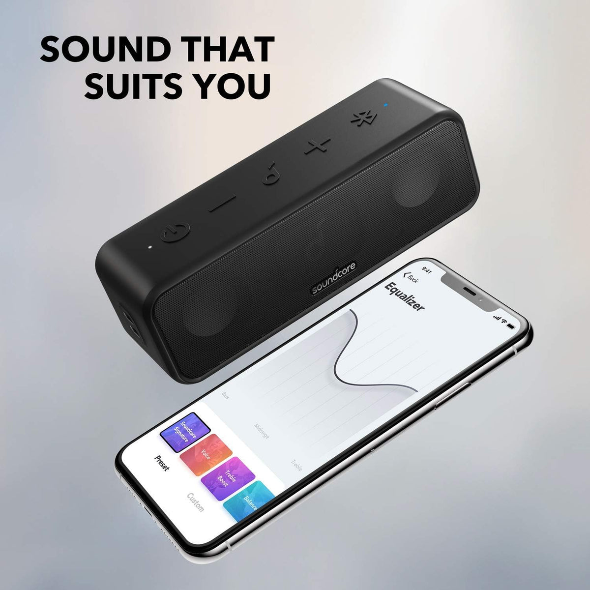 Anker 3 Portable Bluetooth Speaker, IPX7 Waterproof, 24H Playtime