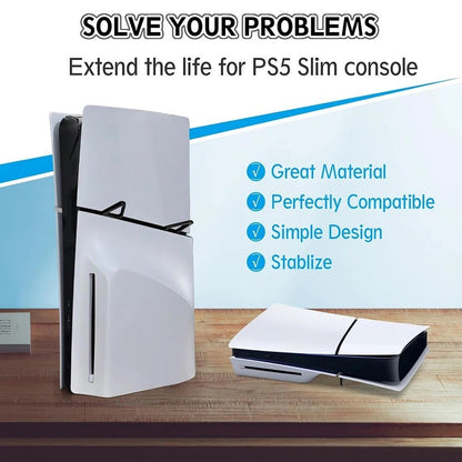 Horizontal Stand for PS5 Slim Disc (Console Not Included) STANDS ONLY