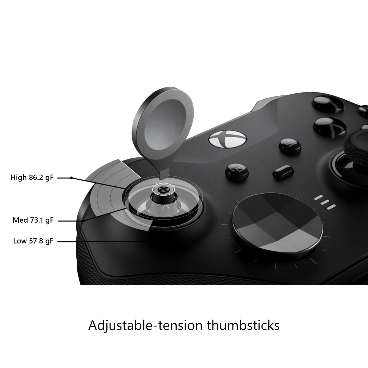 Elite Wireless Controller Series 2, Black for PC, Microsoft  One