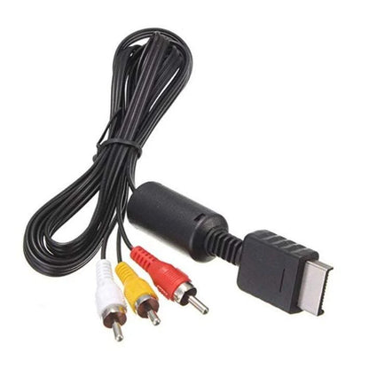 Gaming Consoles 1.8 M Composite Av to Rca Cable for Sony Playstation Ps2 Ps3 Psx