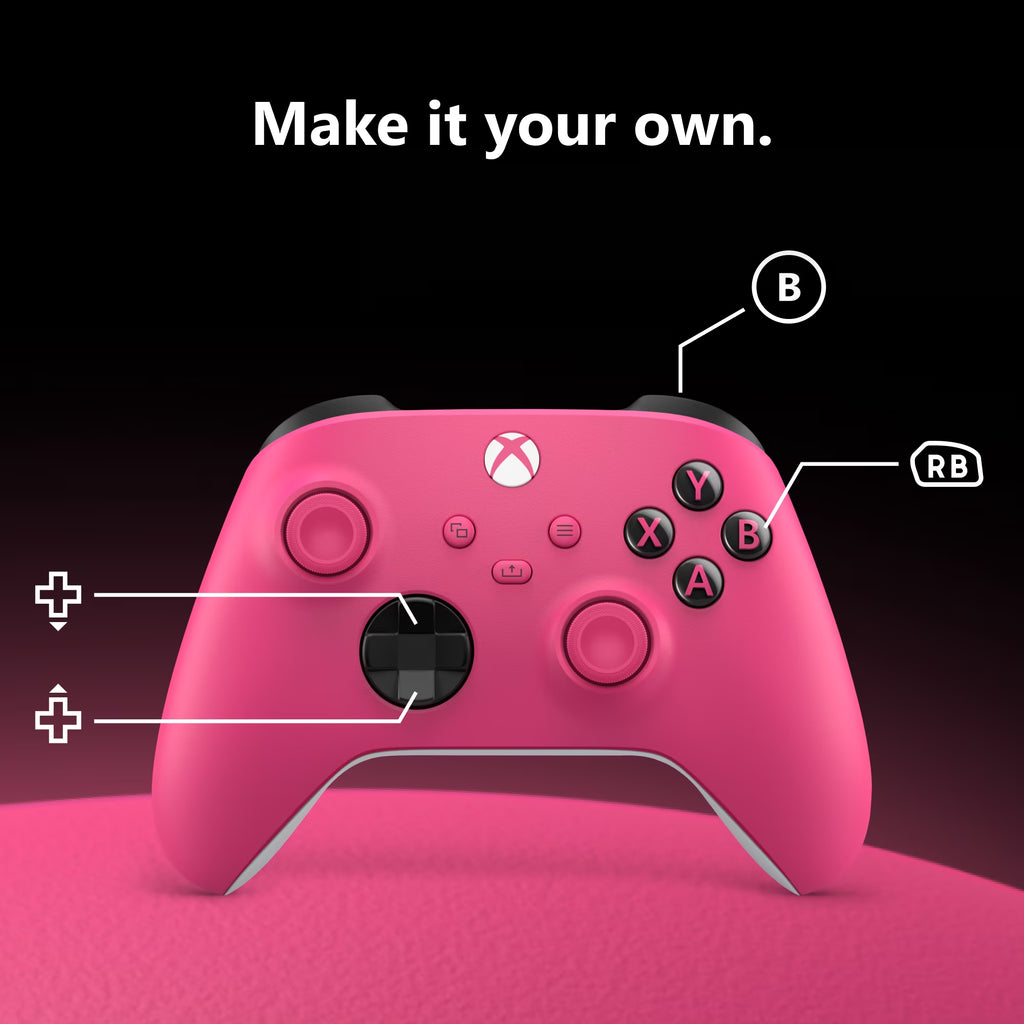 Wireless Controller Deep Pink for  Series X,  One, Pcs, and Cloud-Enabled Devices