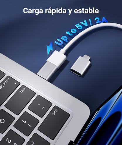 USB C to USB Adapter Pack of 2, USB 3.0 to Thunderbolt 5/4 Adapter